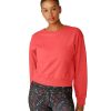 Clothing Beyond Yoga Yoga Jackets & Sweatshirts | On The Go Pullover Red Ash