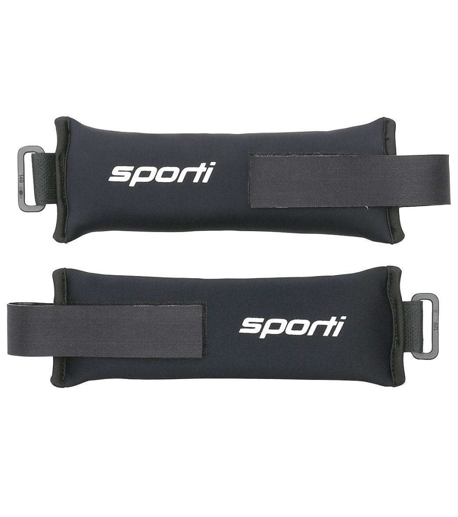 Yoga Mats & Props Sporti | 3Lbs Fitness Wrist Weights Black