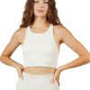 Clothing Cream Yoga Yoga Sports Bras | Sabrina Bra