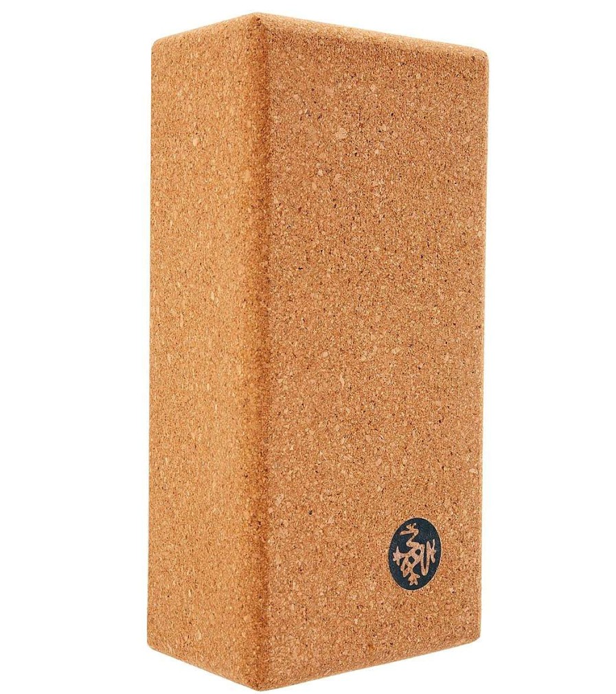 Yoga Mats & Props Manduka | Lean Cork Yoga Block 3 Inch