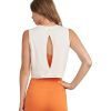 Clothing Thrive Societe Yoga Tops | Open Back Crop Tank