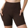 Clothing prAna Yoga Shorts | Becksa Short Oak Barrel Heather