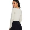 Clothing Tavi Yoga Tops | Form Cropped Long Sleeve