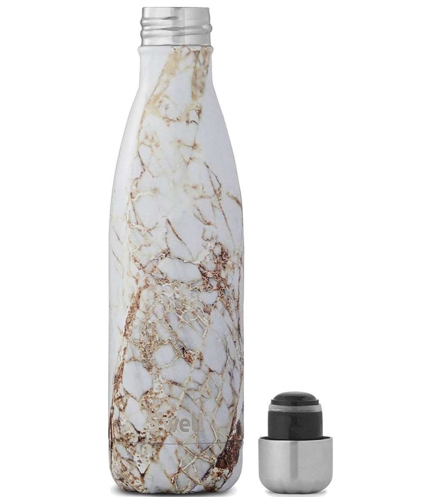 Accessories S'well | 17Oz Stainless Steel Water Bottle Calacatta Gold