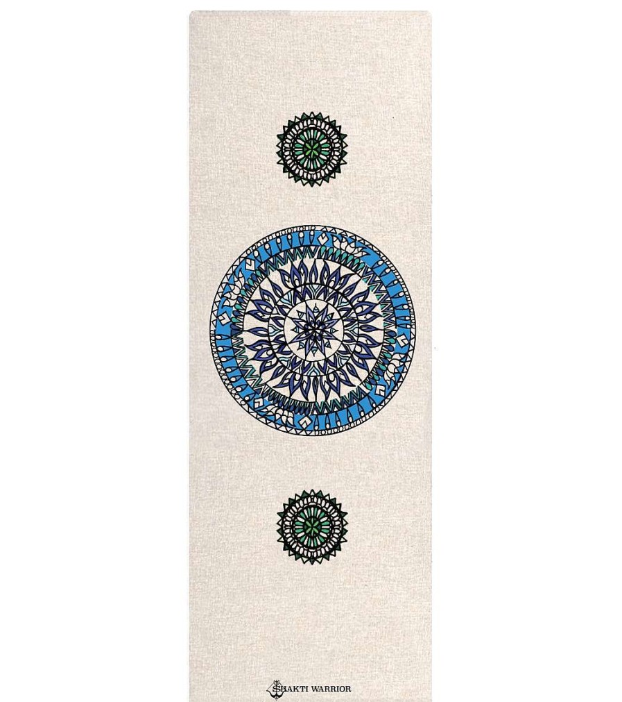 Yoga Mats & Props Shakti Warrior | Mandala Hemp Yoga Mat 72" 3Mm