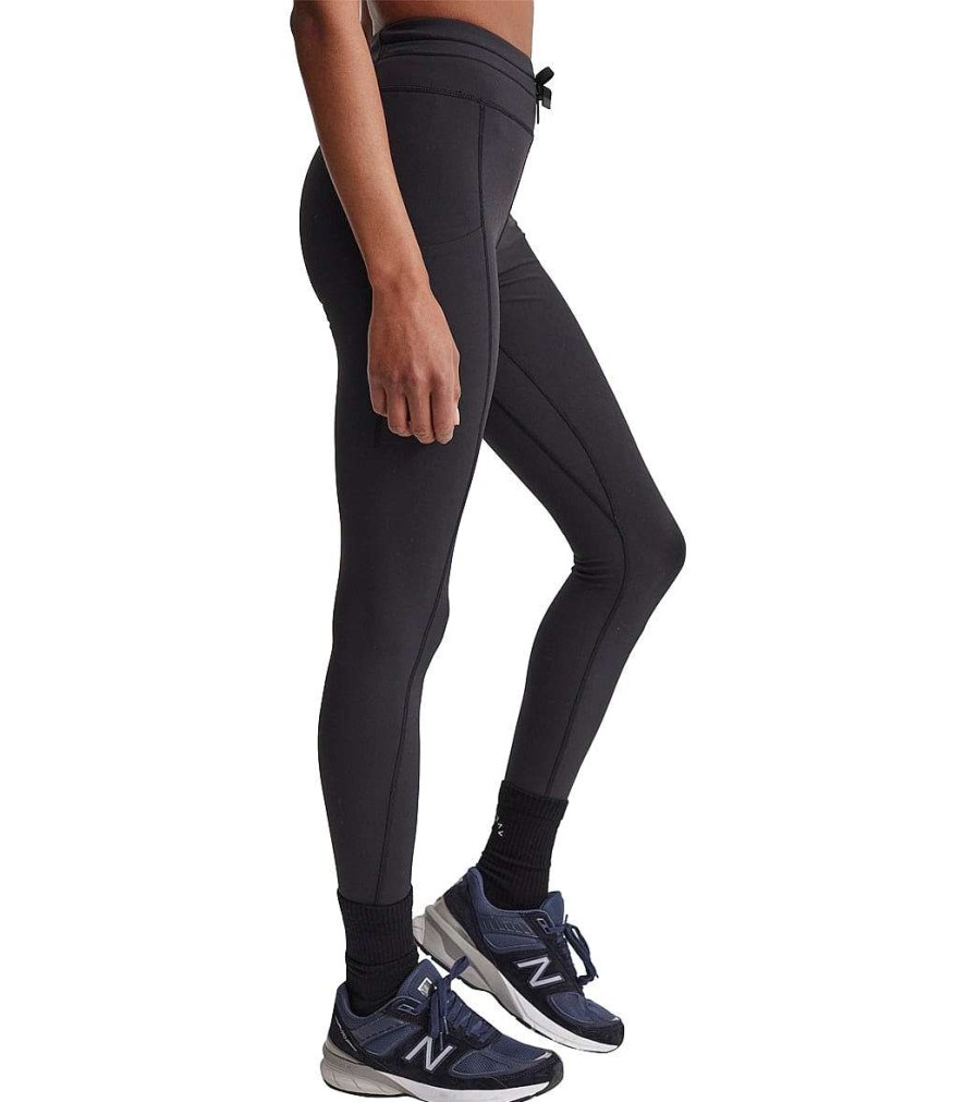 Clothing Varley Yoga Leggings | Let'S Go Drawcord High 25 Black