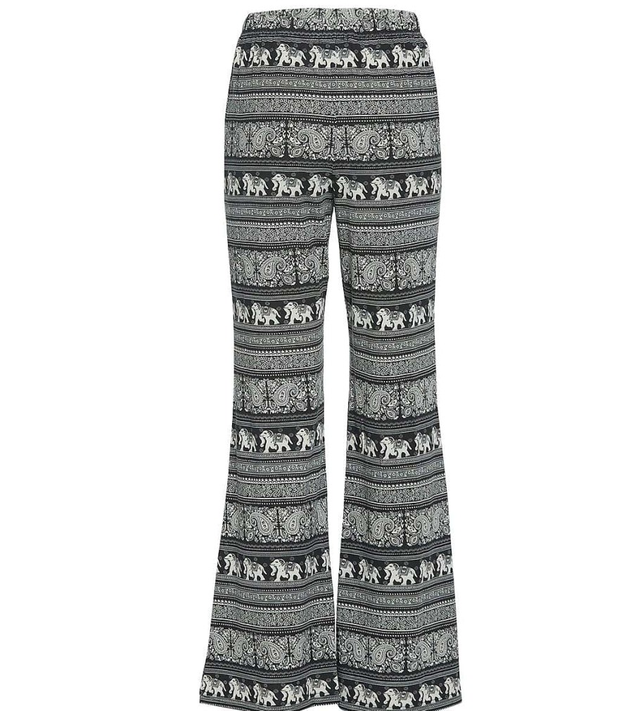 Clothing Yak & Yeti Yoga Pants | Elephant Print Yoga Pants