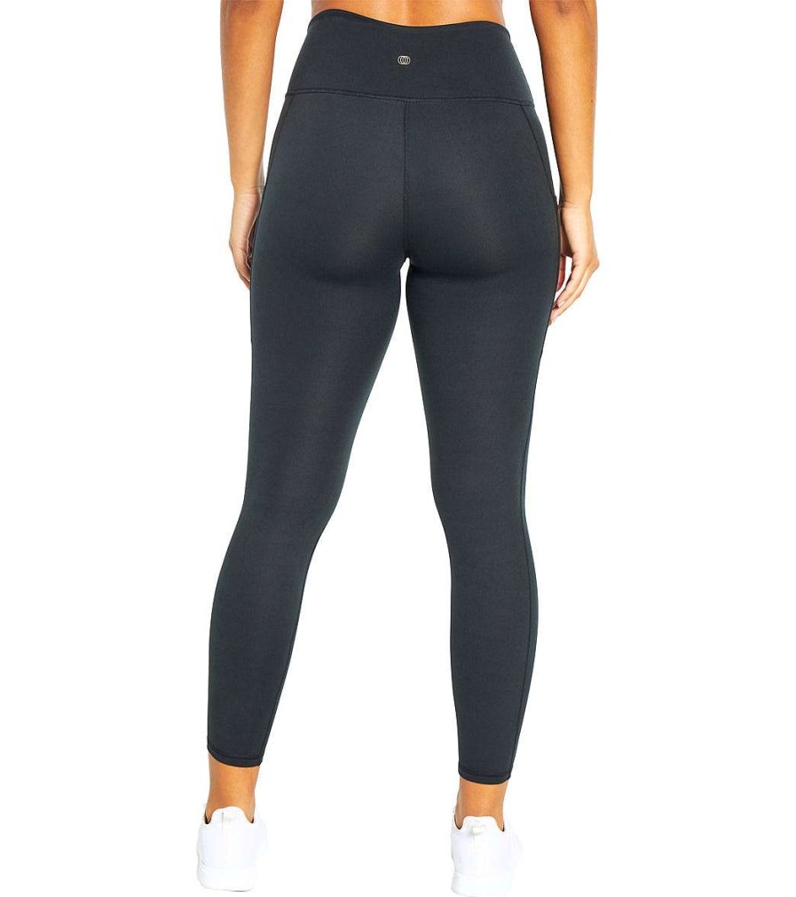 Clothing Marika Balance Collection Yoga Leggings | Eclipse Easy Elasitc-Free Waistband Ankle Legging Black