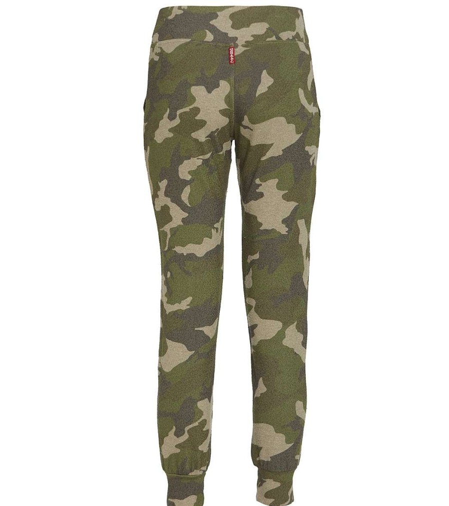 Clothing Hard Tail Yoga Pants | Pull-On Camo Joggers Gravel