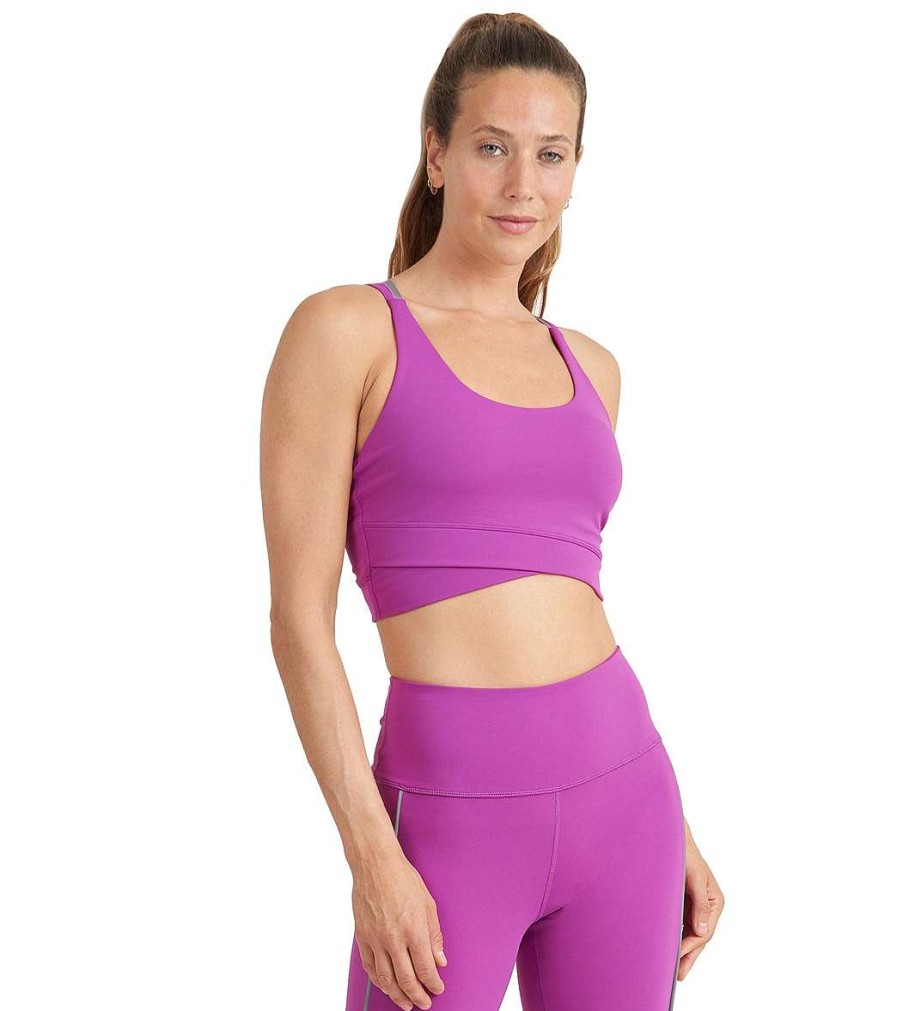 Clothing Thrive Societe Yoga Sports Bras | Reflective Wrap Bra