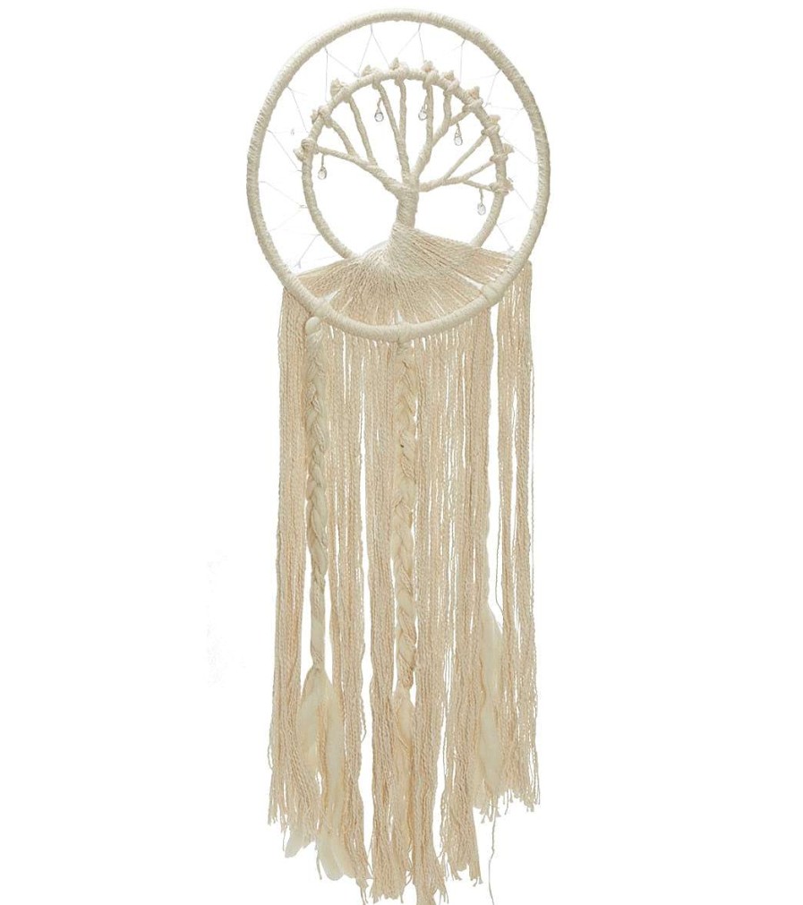 Home & Wellness dZi | Wall Decor: Tree Of Life White