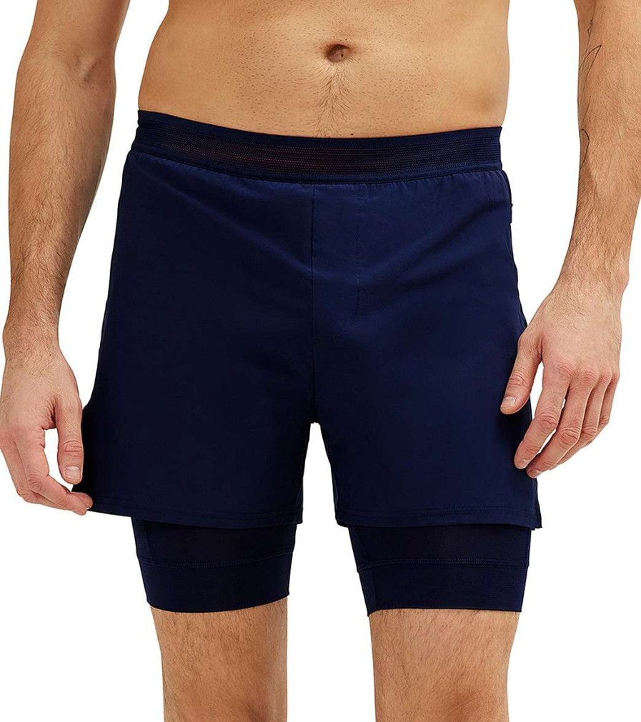 Clothing Rhone Men'S Yoga Shorts | 4" Swift Short Lined