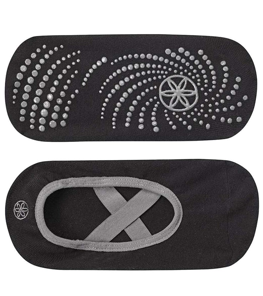 Accessories Gaiam | Grippy Barre Yoga Socks O/S Black