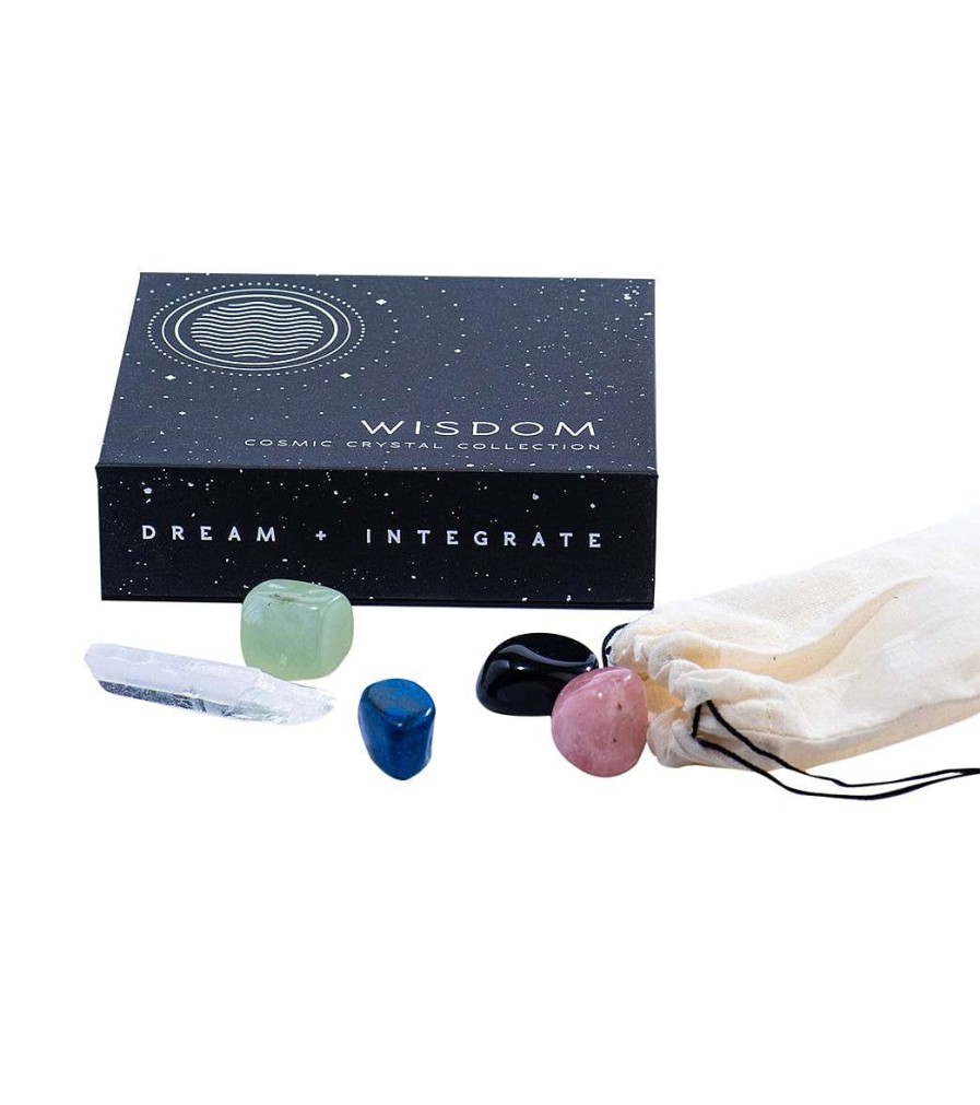 Home & Wellness GeoCentral | Wisdom: Cosmic Crystal Collection Black