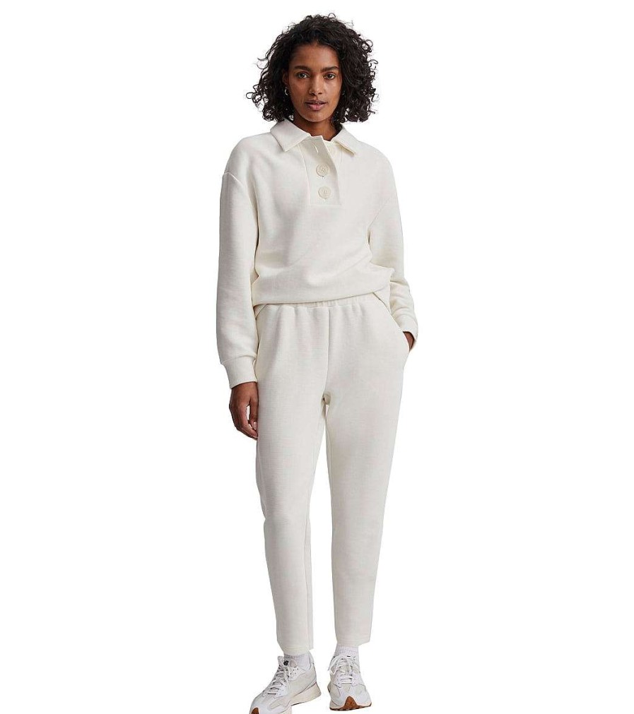 Clothing Varley Yoga Pants | Fredson Sweatpant Whisper White