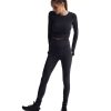 Clothing Varley Yoga Leggings | Always Warm Super High Leggings 25 Black Marl