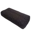 Yoga Mats & Props Everyday Yoga | High Impact Stardust Cotton Rectangular Yoga Bolster Black Stardust