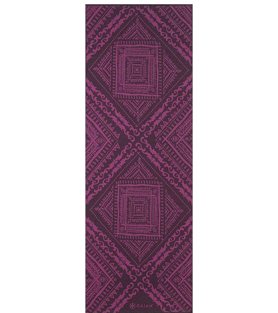 Yoga Mats & Props Gaiam | 6Mm Yoga Mat Reversible Inner Peace