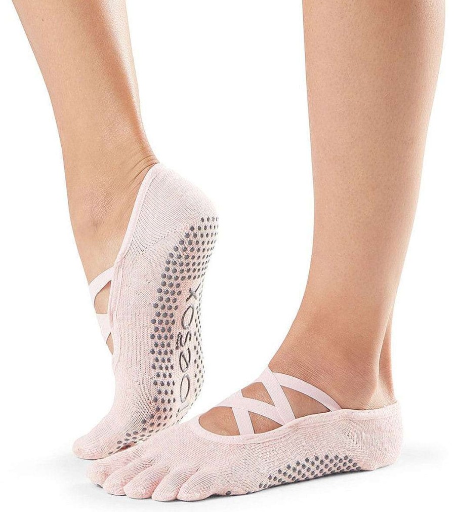 Accessories Toesox | Elle Full-Toe Yoga Grip Socks