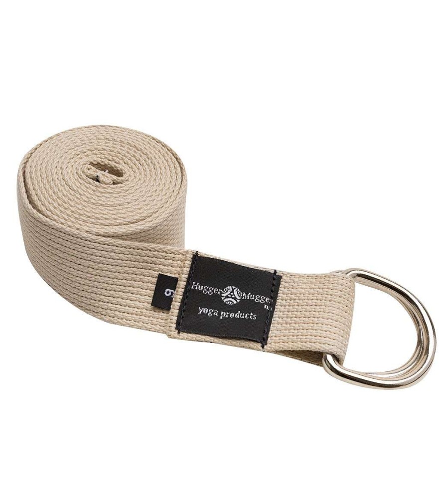 Yoga Mats & Props Hugger Mugger | D-Ring Cotton Yoga Strap 6'