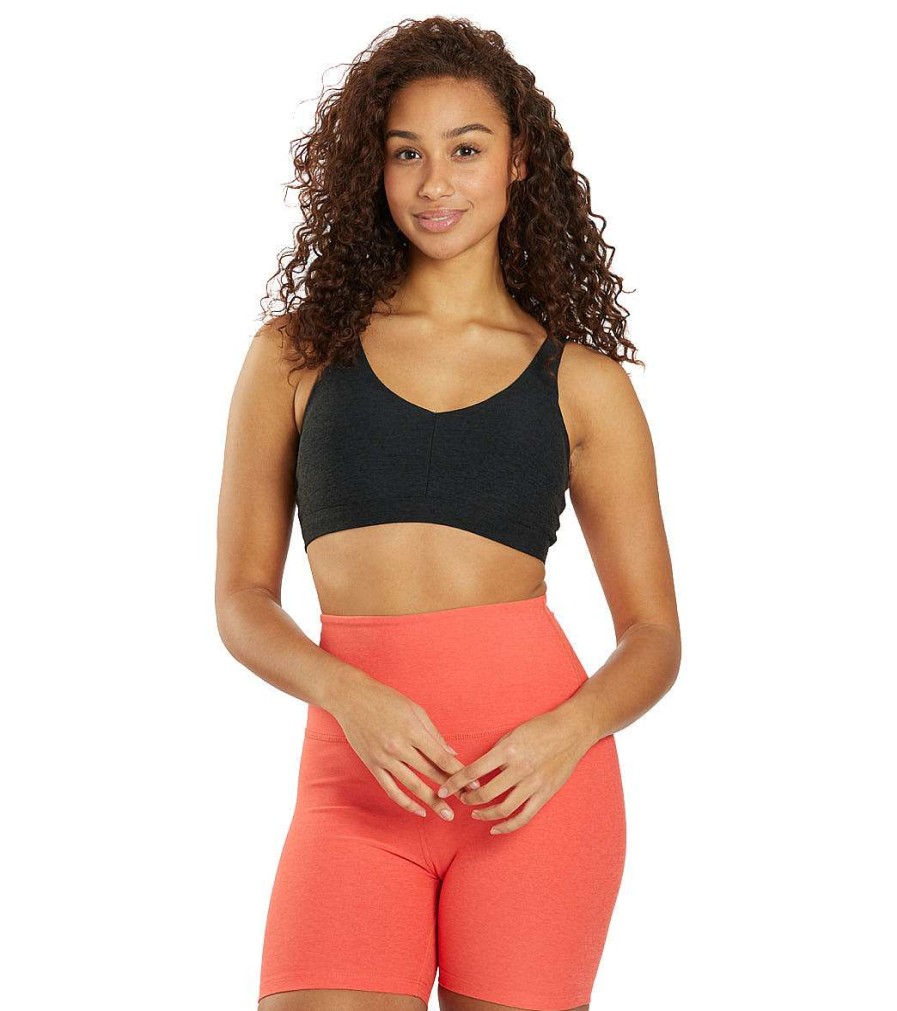 Clothing Beyond Yoga Yoga Sports Bras | Spacedye Embody Bra Darkest Night