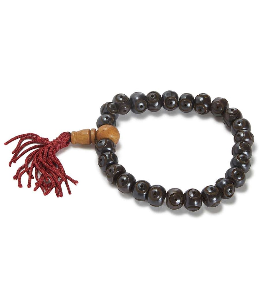 Accessories Yak & Yeti | Beaded Bracelet Natural Brown