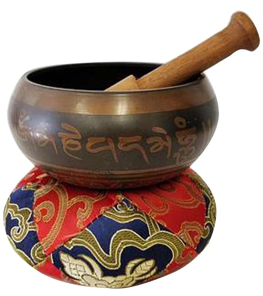 Meditation Yak & Yeti | Tibetan Om Singing Bowl Brass