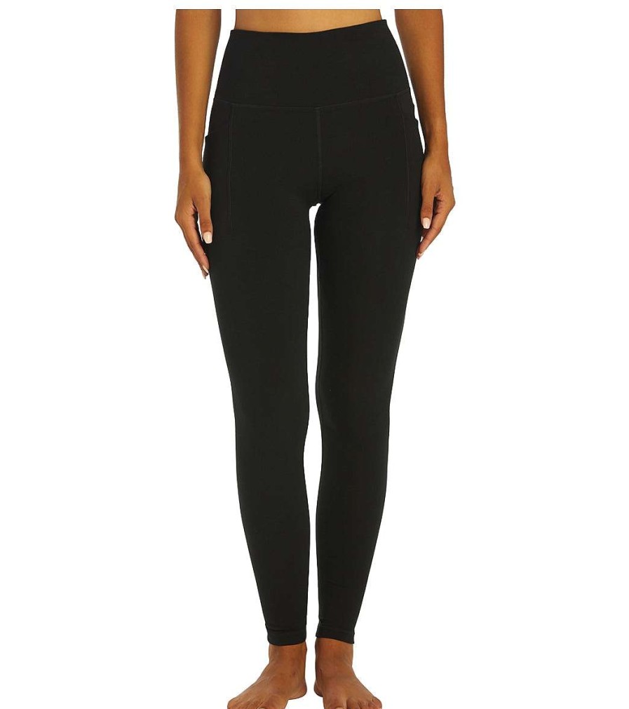 Clothing Everyday Yoga Yoga Leggings | Uphold Solid High Waisted Leggings With Pockets 28"