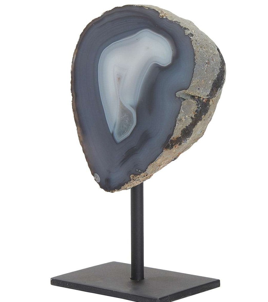 Home & Wellness Healing N Love | Agate Slice On Stand