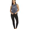 Clothing Spiritual Gangster Yoga Tops | Everything Crop Tank Steel Tie Dye