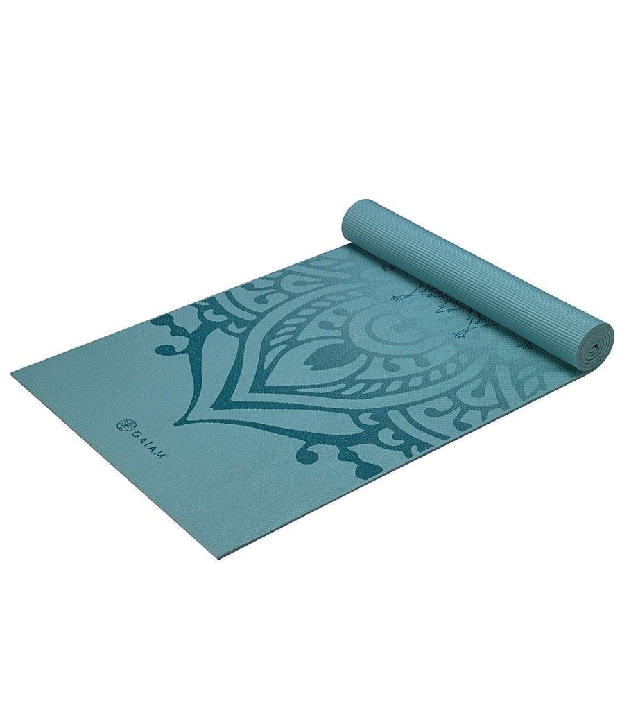 Yoga Mats & Props Gaiam | Premium Yoga Mat 68" 6Mm Extra Thick Niagara