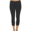 Clothing Hard Tail Yoga Leggings | Racer Stripe Flat Waist Ankle Leggings