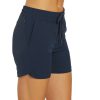 Clothing Marika Yoga Shorts | Libby Short Navy Blazer