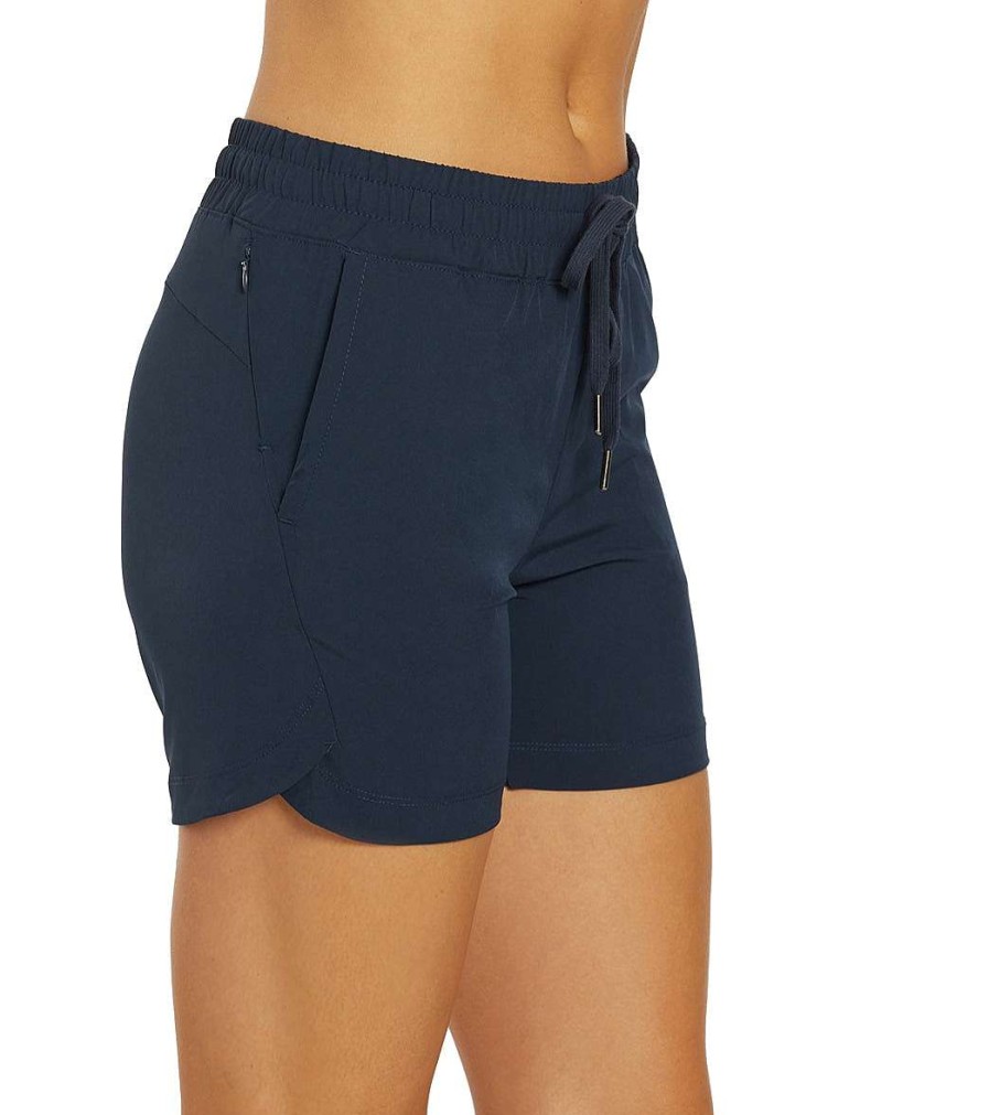 Clothing Marika Yoga Shorts | Libby Short Navy Blazer