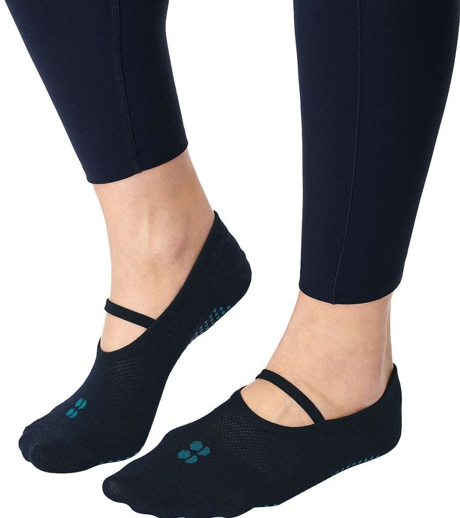 Accessories Sweaty Betty | Pilates Sock 2 Pack Navy Blue