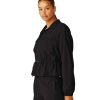 Clothing Beyond Yoga Yoga Jackets & Sweatshirts | City Chic Jacket Black