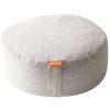 Meditation Halfmoon | Linen Mod Meditation Cushion Fig Linen