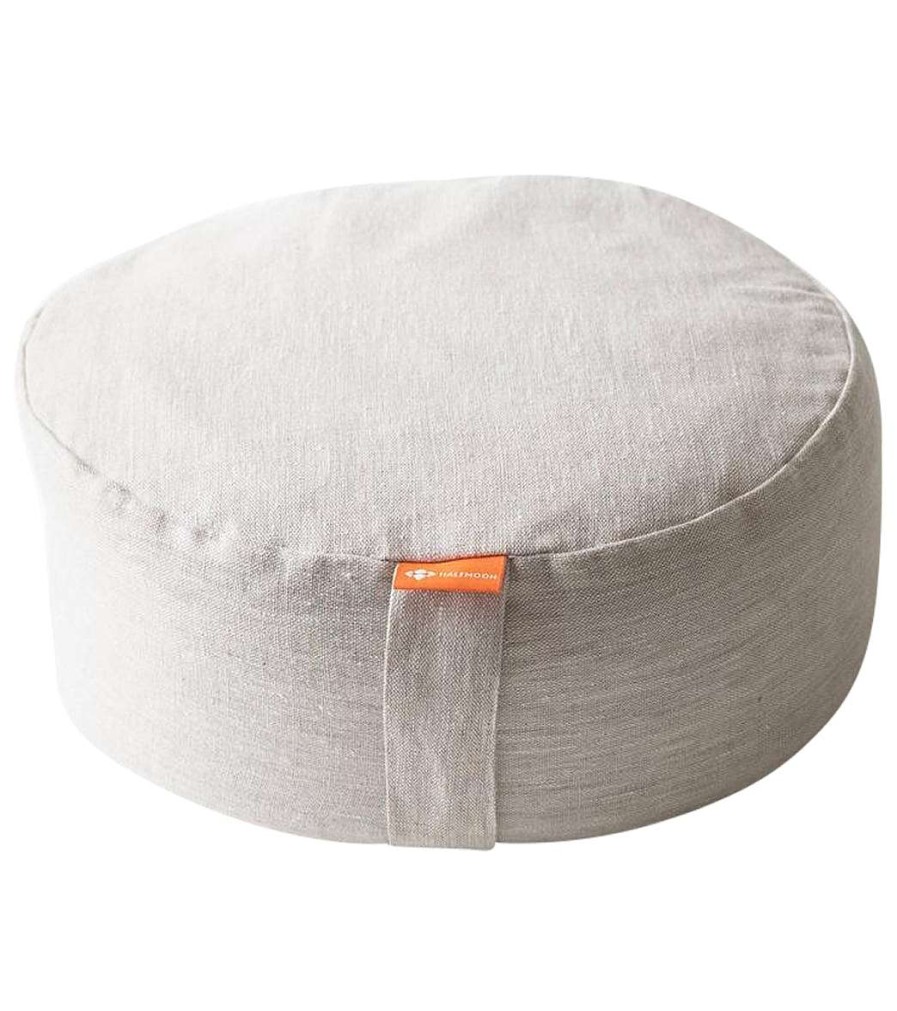 Meditation Halfmoon | Linen Mod Meditation Cushion Fig Linen