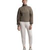 Clothing Varley Yoga Jackets & Sweatshirts | Reid Half Zip Knit Gravity Sage