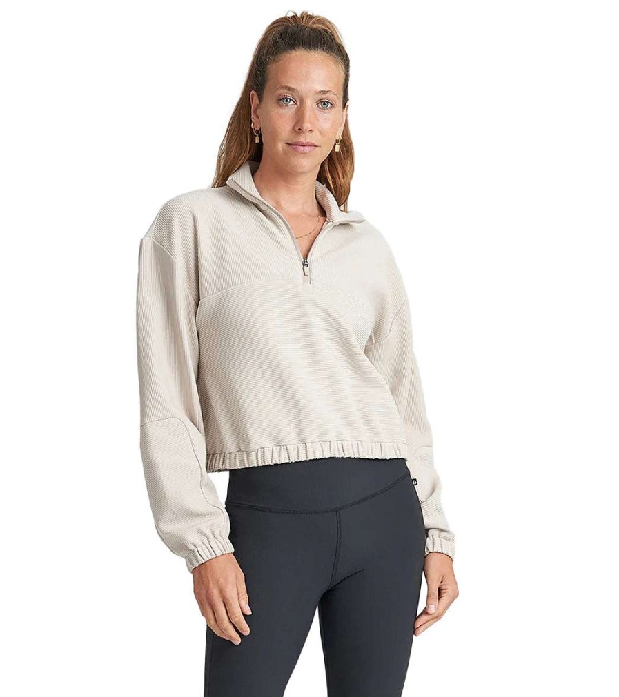 Clothing Thrive Societe Yoga Jackets & Sweatshirts | Marlow Half Zip Pullover