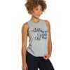 Clothing Spiritual Gangster Yoga Tops | Soul Muscle Tank Heather Grey