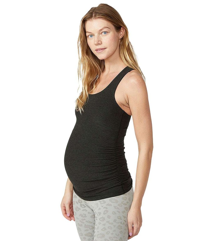 Clothing Beyond Yoga Yoga Support Tanks | Spacedye Bases Covered Maternity Racerback Tank