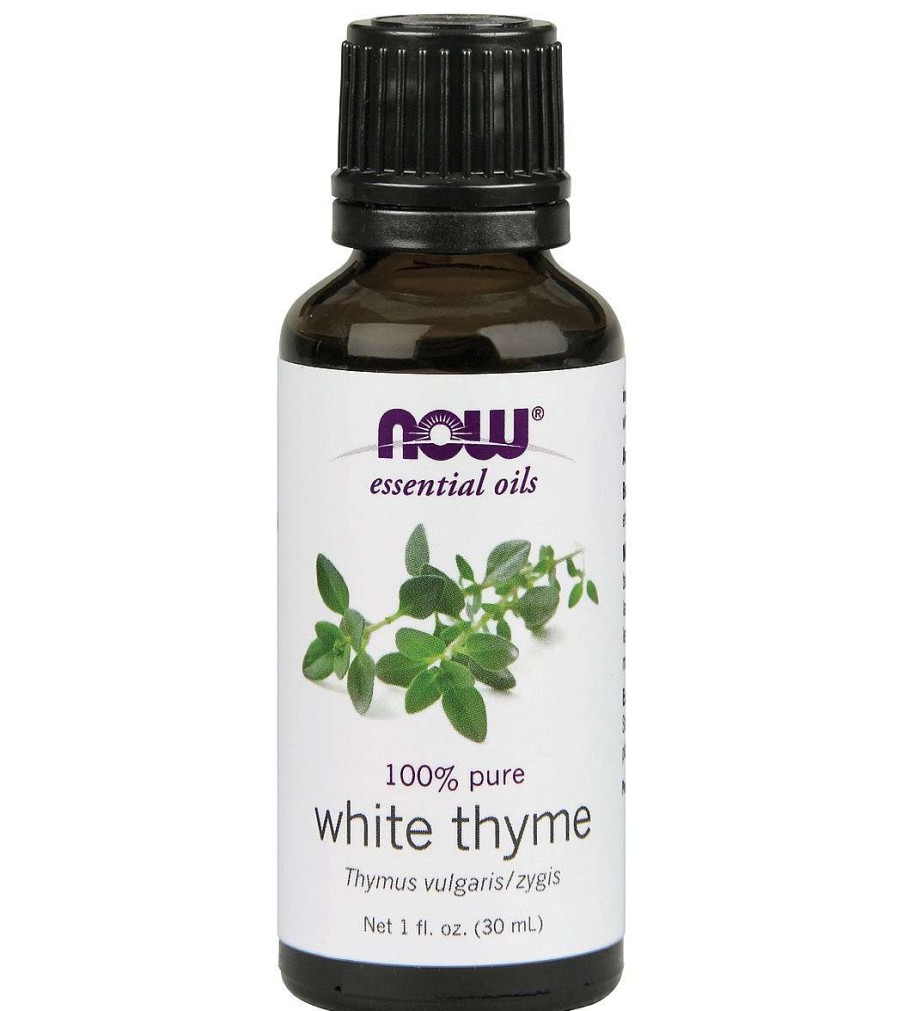 Home & Wellness NOW | 100% Pure Thyme Oil White 1 Oz