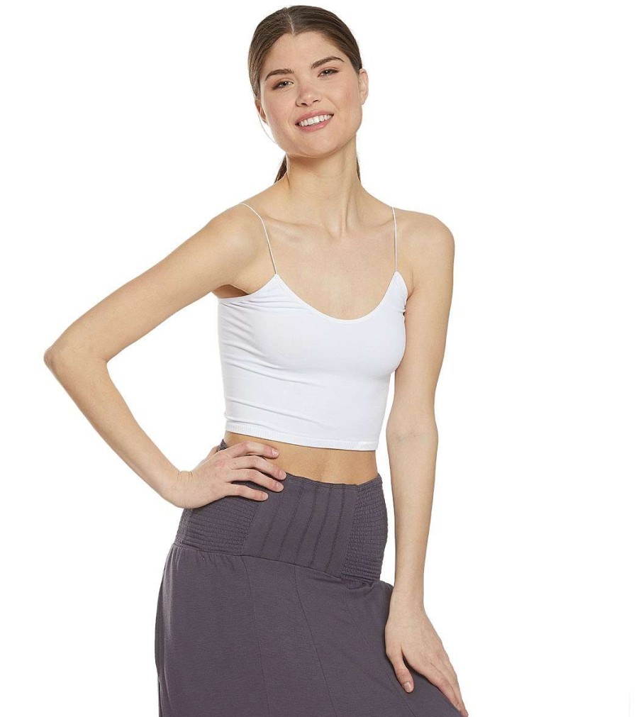 Clothing Free People Yoga Tops | Seamless Skinny Strap Crop Top