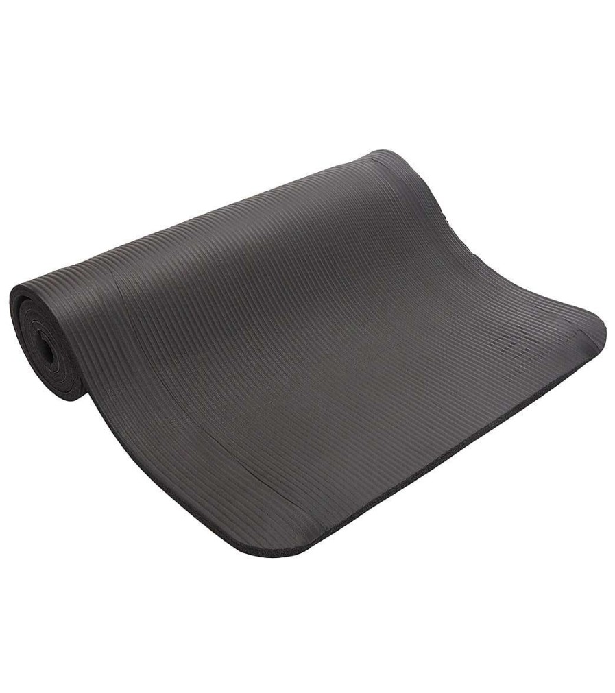 Yoga Mats & Props Everyday Yoga | ½" Thick Yoga Fitness Exercise Mat With Mat Sling 72" X 26" Black