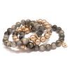 Accessories Zenzii | Iridescent Beaded Stretch Bracelet