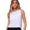 Clothing Onzie Yoga Tops | Tempo Yoga Tank Beige