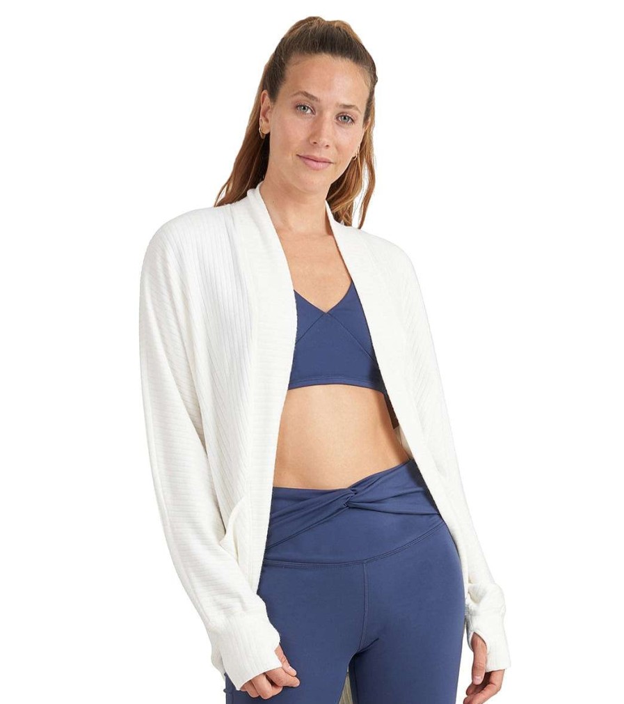 Clothing Thrive Societe Yoga Jackets & Sweatshirts | Blouson Cocoon Cardi