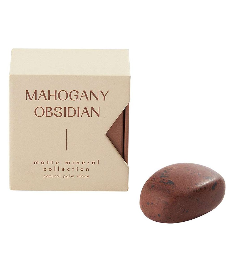 Home & Wellness GeoCentral | Mah Obsidian Palm Stone