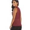 Clothing Everyday Yoga Yoga Tops | Blossom Solid Peplum Layering Muscle Tank